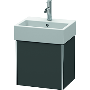 Duravit XSquare Waschtisch-Unterschrank XS4090L4949 43,4x39,7x34cm, Tür links, Graphit matt