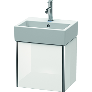 Duravit XSquare Waschtisch-Unterschrank XS4090R8585 43,4x39,7x34cm, Tür rechts, weiß hochglanz