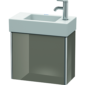 Duravit XSquare Duravit XS4091L8989 48.4x39.7x24cm, porte gauche, gris flanelle brillant