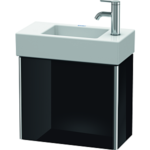 Duravit XSquare Waschtisch-Unterschrank XS4091R4040 48,4x39,7x24cm, Tür rechts, schwarz hochglanz