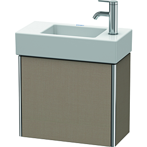 Duravit XSquare Waschtisch-Unterschrank XS4091R7575 48,4x39,7x24cm, Tür rechts, Leinen