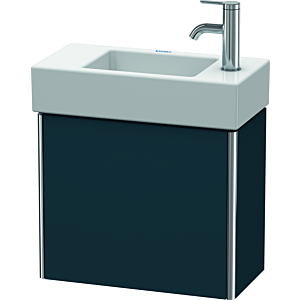 Duravit XSquare Waschtisch-Unterschrank XS4091R9898 48,4x39,7x24cm, Tür rechts, Nachtblau seidenmatt