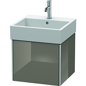 Duravit XSquare Duravit XS409208989 48,4x39,7x46cm, 2000 coulissant, gris flanelle brillant
