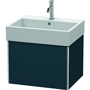 Duravit XSquare Waschtisch-Unterschrank XS409309898 58,4x39,7x46cm, 1 Auszug, Nachtblau seidenmatt
