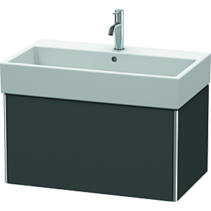 Duravit XSquare XS409504949 78,4x39,7x46cm, 2000 coulissant, Graphit mat