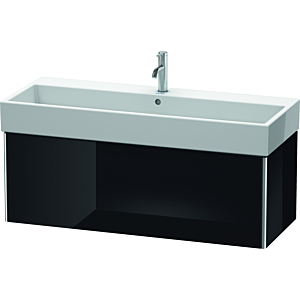 Duravit XSquare Duravit XSquare XS409704040 118.4x39.7x46cm, 2000 pull-out, black high gloss