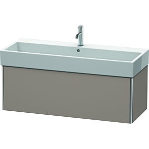 Duravit XSquare Waschtisch-Unterschrank XS409704343 118,4x39,7x46cm, 1 Auszug, Basalt matt