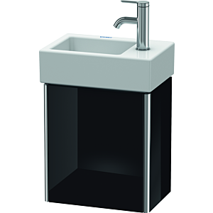 Duravit XSquare Waschtisch-Unterschrank XS4099R4040 36,4x39,7x24cm, Tür rechts, schwarz hochglanz