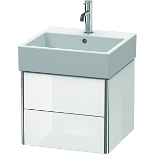Duravit XSquare Duravit XS419202222 48,4x39,7x46cm, 2 tiroirs, blanc brillant