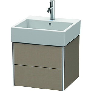 Duravit XSquare Waschtisch-Unterschrank XS419207575 48,4x39,7x46cm, 2 Schubkästen, Leinen