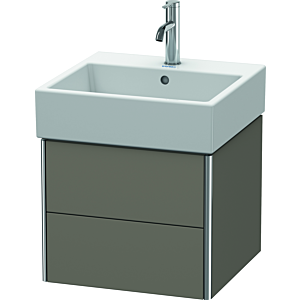 Duravit XSquare Duravit XSquare XS419209090 48.4x39.7x46cm, 2 drawers, flannel gray silk matt