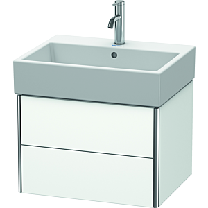 Duravit XSquare Waschtisch-Unterschrank XS419301818 58,4x39,7x46cm, 2 Schubkästen, weiß matt