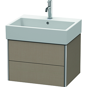 Duravit XSquare Waschtisch-Unterschrank XS419307575 58,4x39,7x46cm, 2 Schubkästen, Leinen
