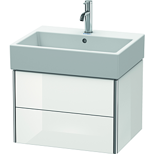 Duravit XSquare Duravit XSquare XS419308585 58.4x39.7x46cm, 2 drawers, white high gloss