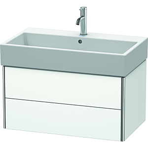 Duravit XSquare Duravit XS419501818 78,4x39,7x46cm, 2 tiroirs, blanc mat
