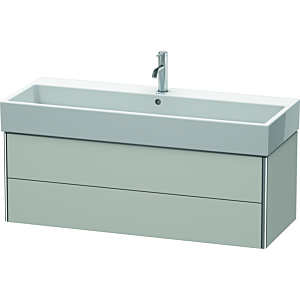 Duravit XSquare Duravit XS419700707 118,4x39,7x46cm, 2 tiroirs, gris béton mat