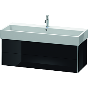 Duravit XSquare Duravit XSquare XS419704040 118.4x39.7x46cm, 2 drawers, black high gloss