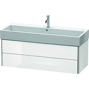 Duravit XSquare Duravit XSquare XS419708585 118.4x39.7x46cm, 2 drawers, white high gloss