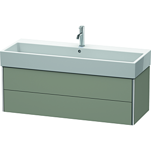 Duravit XSquare Duravit XSquare XS419709292 118.4x39.7x46cm, 2 drawers, stone gray silk matt