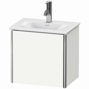 Duravit XSquare Waschtisch-Unterschrank XS4220L3636 43x39,7x30,8cm, Anschlag links, weiß seidenmatt, 1 Tür