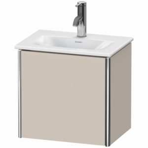 Duravit XSquare Waschtisch-Unterschrank XS4220L9191 43x39,7x30,8cm, Anschlag links, Taupe, 1 Tür