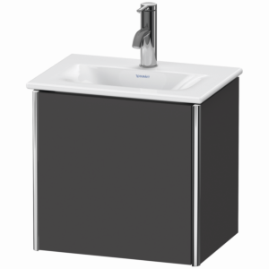 Duravit XSquare Duravit XS4220R4949 43x39.7x30.8cm, charnière à droite, Graphit mat, porte 2000