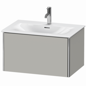Duravit XSquare Waschtisch-Unterschrank XS422300707 71x39,7x47,8cm, Betongrau matt, 1 Auszug