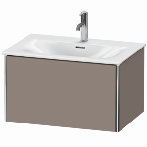 Duravit XSquare Waschtisch-Unterschrank XS422304343 71x39,7x47,8cm, Basalt matt, 1 Auszug