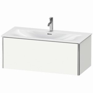 Duravit XSquare Waschtisch-Unterschrank XS422503636 101x39,7x47,8cm, weiß seidenmatt, 1 Auszug