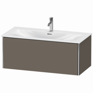 Duravit XSquare Duravit XSquare XS422509090 101x39.7x47.8cm, flannel gray silk matt, 2000 pull-out