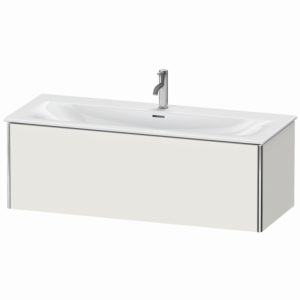 Duravit XSquare Waschtisch-Unterschrank XS422603939 121x39,7x47,8cm, Nordic weiß seidenmatt, 1 Auszug