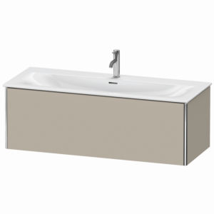 Duravit XSquare Duravit XSquare XS422606060 121x39.7x47.8cm, Taupe silk matt, 2000 pull-out
