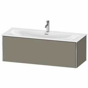 Duravit XSquare Waschtisch-Unterschrank XS422609292 121x39,7x47,8cm, Steingrau seidenmatt, 1 Auszug