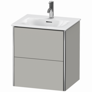 Duravit XSquare Duravit XSquare XS432100707 51x56x41.8cm, 2 drawers, matt concrete gray