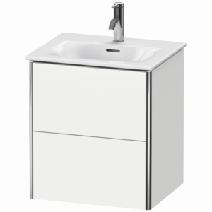 Duravit XSquare Waschtisch-Unterschrank XS432101818 51x56x41,8cm, 2 Schubkästen, weiß matt