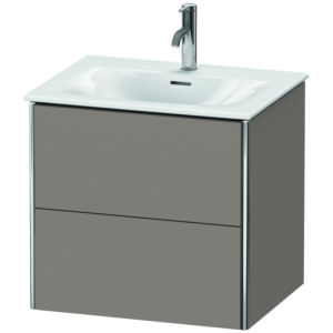 Duravit XSquare Duravit XSquare XS432204343 61x56x47.8cm, basalt matt, 2 drawers