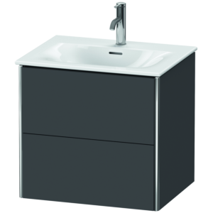 Duravit XSquare Duravit XSquare XS432204949 61x56x47.8cm, Graphit matt, 2 drawers