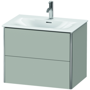 Duravit XSquare Duravit XS432300707 71x56x47.8cm, gris béton mat, 2 tiroirs