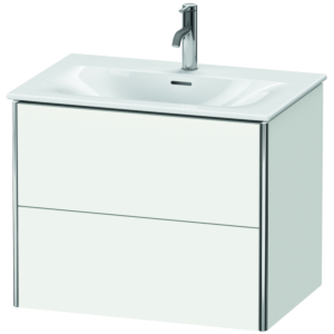 Duravit XSquare Waschtisch-Unterschrank XS432301818 71x56x47,8cm, weiß matt, 2 Schubkästen