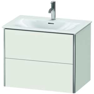 Duravit XSquare Duravit XS432303939 71x56x47.8cm, nordique blanc satiné mat, 2 tiroirs