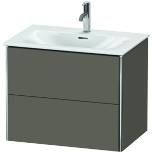 Duravit XSquare Duravit XSquare XS432309090 71x56x47.8cm, flannel gray silk matt, 2 drawers