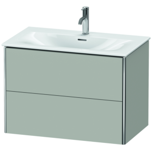 Duravit XSquare Duravit XS432400707 81x56x47.8cm, gris béton mat, 2 tiroirs