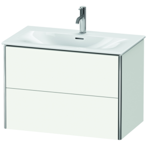 Duravit XSquare Waschtisch-Unterschrank XS432403636 81x56x47,8cm, weiß seidenmatt, 2 Schubkästen