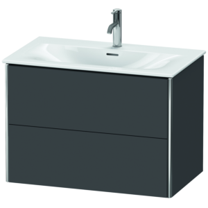 Duravit XSquare Duravit XSquare XS432404949 81x56x47.8cm, Graphit matt, 2 drawers