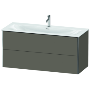 Duravit XSquare Duravit XSquare XS432609090 121x56x47.8cm, flannel gray silk matt, 2 drawers