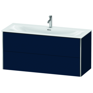 Duravit XSquare Duravit XSquare XS432609898 121x56x47.8cm, midnight blue silk matt, 2 drawers