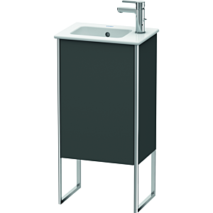 Duravit XSquare Waschtisch-Unterschrank XS4440L4949 41x59,2x28,9cm, Tür links, Graphit matt
