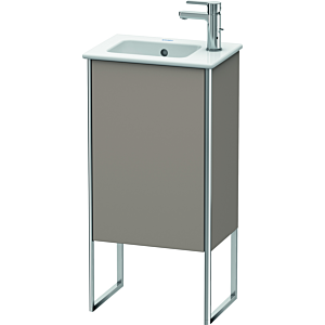 Duravit XSquare Waschtisch-Unterschrank XS4440R4343 41x59,2x28,9cm, Tür rechts, Basalt matt