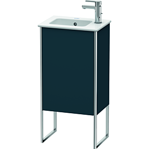 Duravit XSquare Waschtisch-Unterschrank XS4440R9898 41x59,2x28,9cm, Tür rechts, Nachtblau seidenmatt