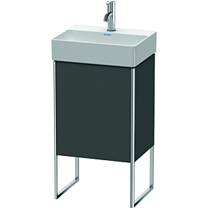 Duravit XSquare Waschtisch-Unterschrank XS4441R4949 43,4x49,9x34cm, Tür rechts, Graphit matt